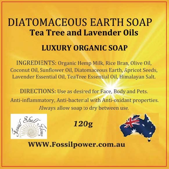 Tea Tree Soap with Diatomaceous Earth