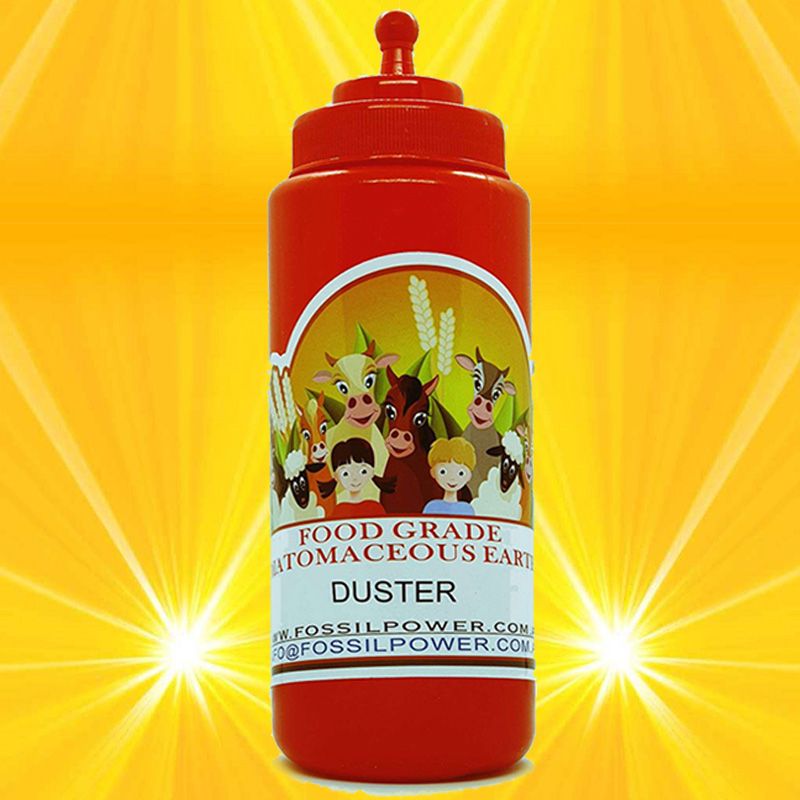 Duster includes 400 g Diatomaceous earth
